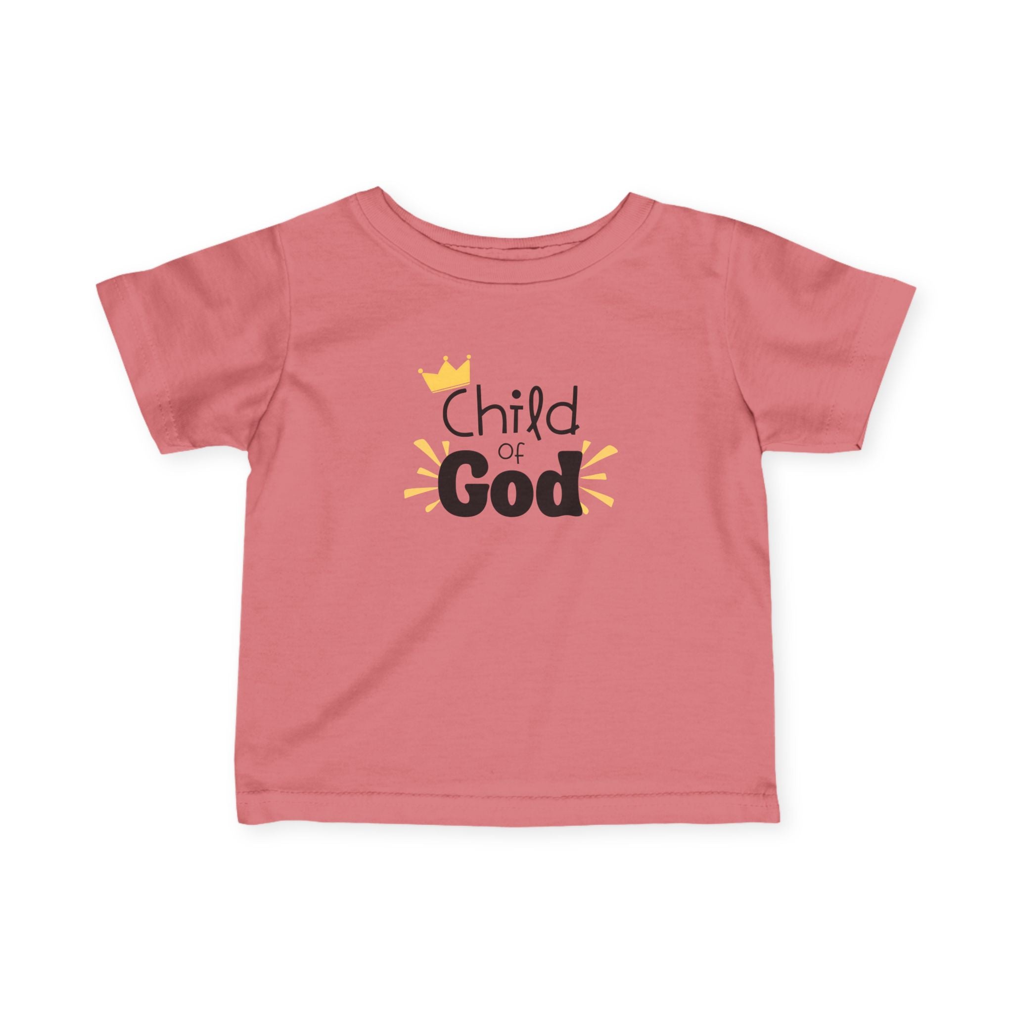 Infant Tee — "Child of God" Cute Religious Baby Shirt