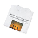 Isaiah 12:3 T-Shirt | Perfect for Faith and Everyday Wear,