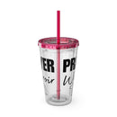 Prayer Warrior Water Tumbler - Christian Gifts for Women Men - Faith Based Gifts