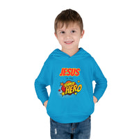 Jesus Is My Superhero Toddler Hoodie – Christian Kids Pullover