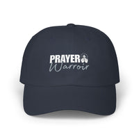 Prayer Warrior Dad Cap — Embroidered Faith Baseball Hat