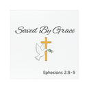 Saved By Grace Inspirational Car Magnets - Faith-Based Gifts, Religious Decor
