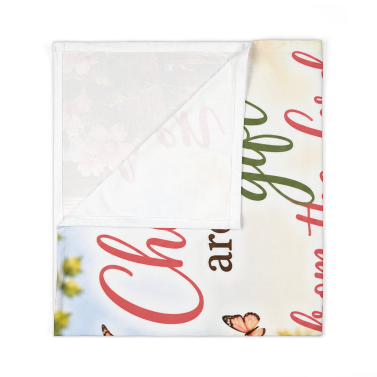 Children Are a Gift From the Lord Christian Baby Swaddle Blanket