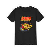 Kids 'Jesus Is My Superhero' T-Shirt — Christian Youth Tee