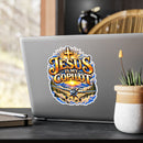 Jesus Is My Copilot – Cross & Airplane Christian Vinyl Sticker