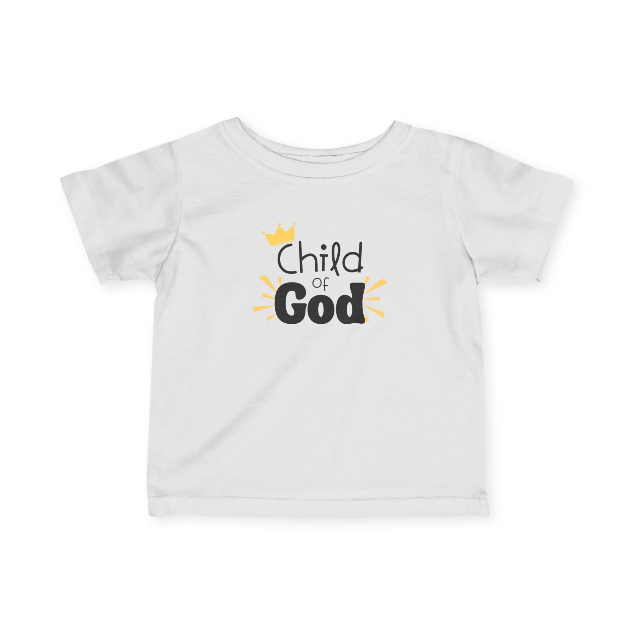 Infant Tee — "Child of God" Cute Religious Baby Shirt