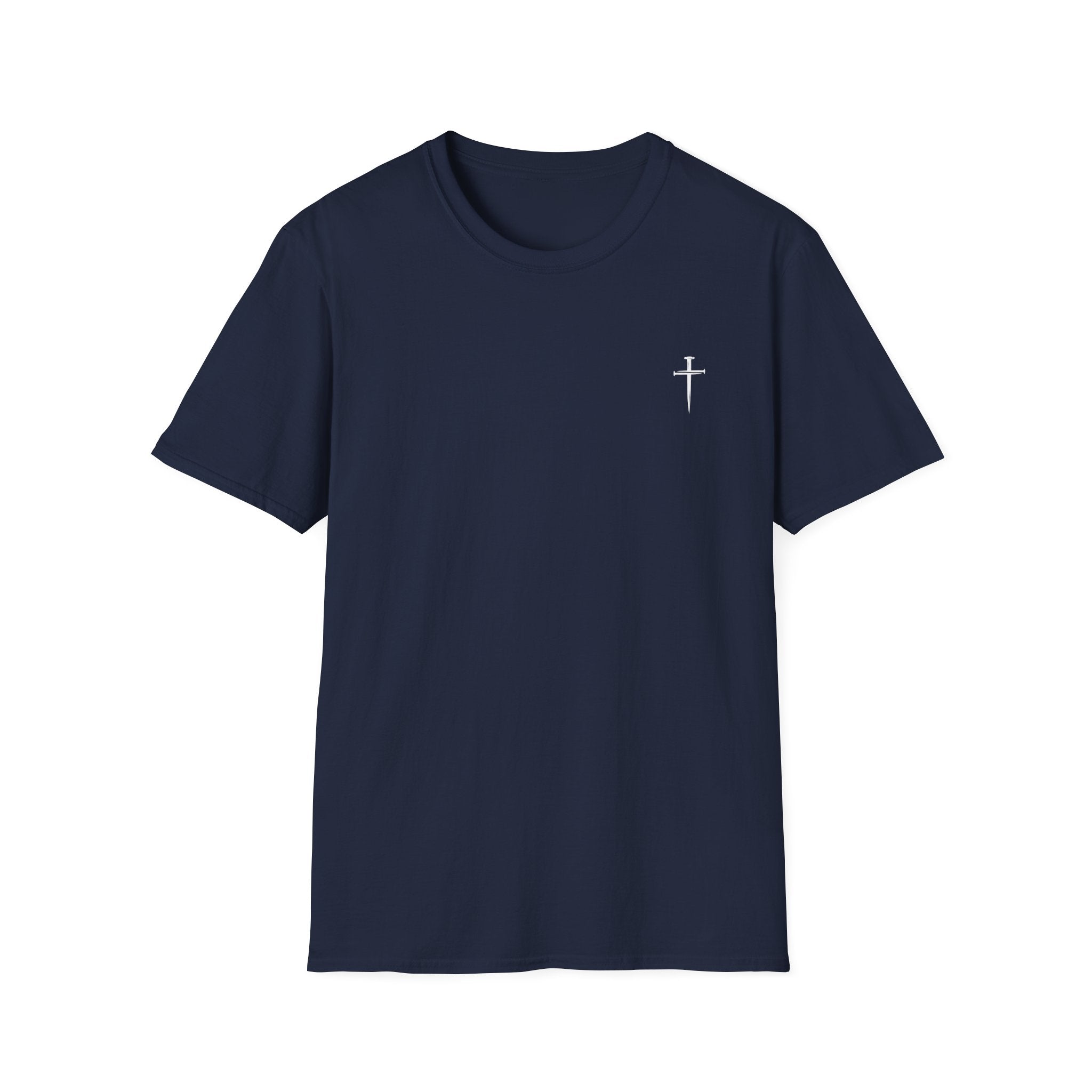 Back design - Jesus Has My Back T-Shirt — Christian Faith Cross Tee