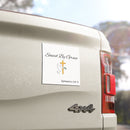 Saved By Grace Inspirational Car Magnets - Faith-Based Gifts, Religious Decor