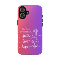 iPhone - Faith, Love & Hope Gradient Phone Case
