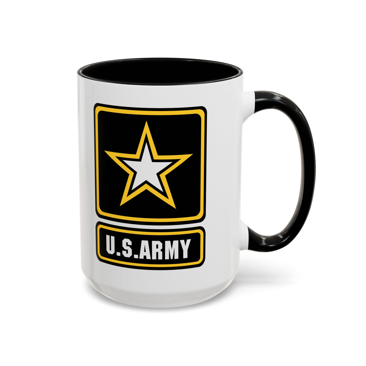 Military Themed Coffee Mug - U.S. Army Design for Veterans, Gift for Soldiers, Patriotic Decor, Everyday Use, Army Support