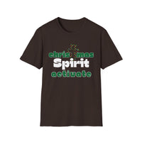 Christmas Spirit Activate Christmas shirt for women men holiday shirt