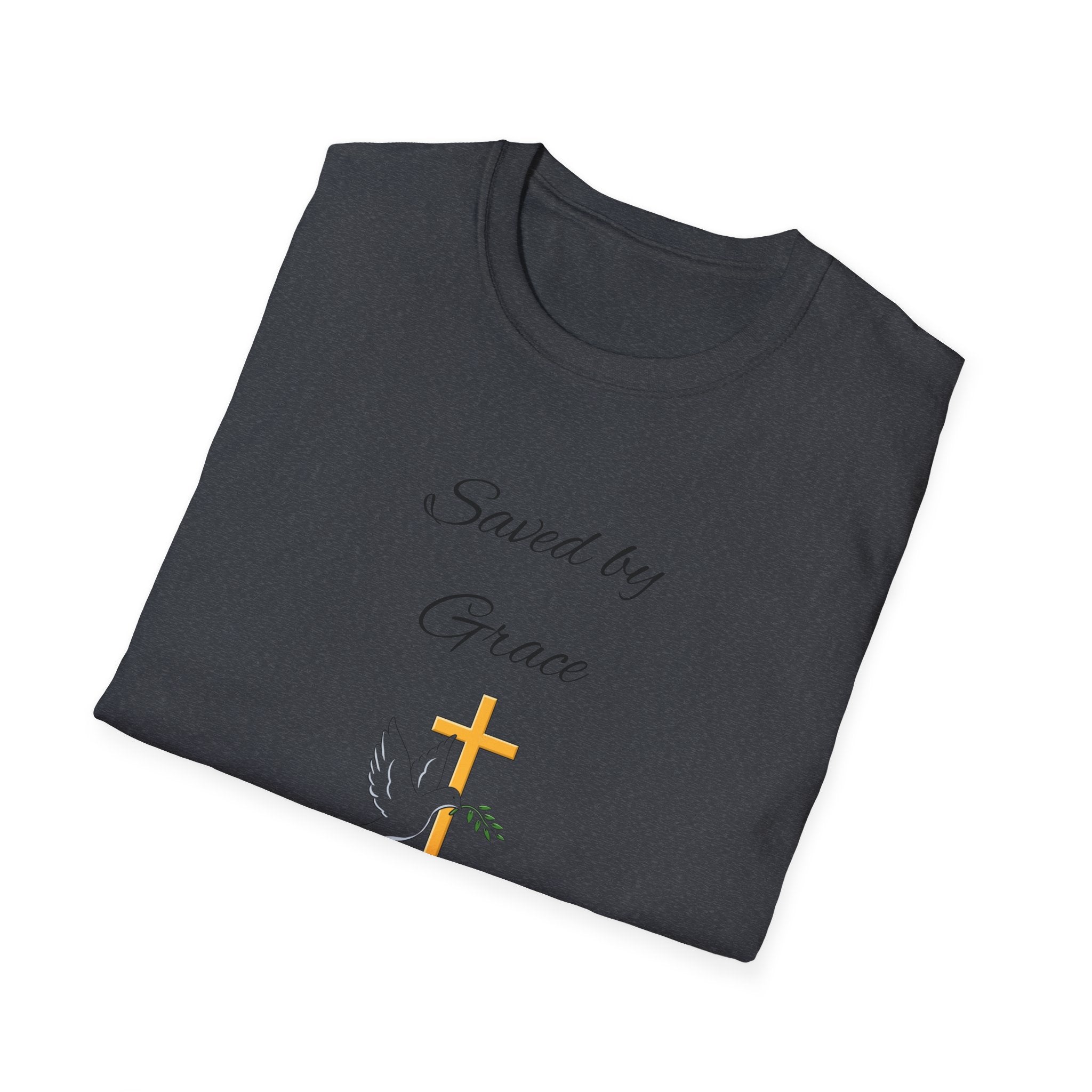 Saved By Grace Christian Shirt for Women Men Shirts for Christians