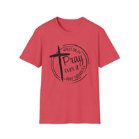Pray Over It Christian T-Shirt — Cross Faith Prayer Tee