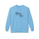 Mom Life Crewneck Sweatshirt — Cozy Casual Pullover for Moms