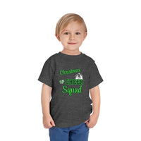 Christmas Cheer Squad Christian Christmas Shirt for Toddlers Short Sleeve Tee Christian Toddler Christmas Shirt