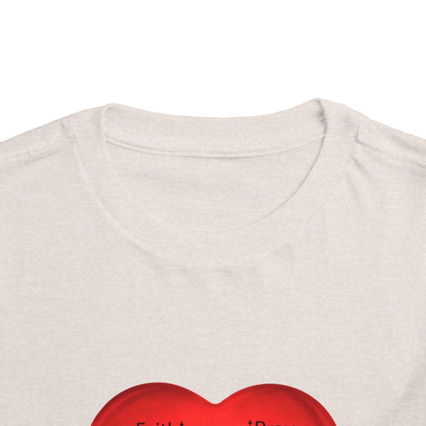 Jesus T-Shirt Christian Shirt for Toddlers Short Sleeve Tee Christian Toddler Christmas Shirt