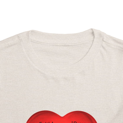 Jesus T-Shirt Christian Shirt for Toddlers Short Sleeve Tee Christian Toddler Christmas Shirt