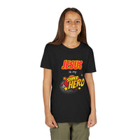 Kids 'Jesus Is My Superhero' T-Shirt — Christian Youth Tee
