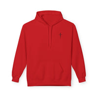 Jesus Has My Back Midweight Softstyle Fleece Hoodie