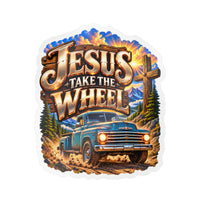 Jesus Take the Wheel – Vintage Truck Christian Vinyl Sticker
