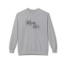 Mom Life Crewneck Sweatshirt — Cozy Casual Pullover for Moms