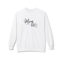 Mom Life Crewneck Sweatshirt — Cozy Casual Pullover for Moms