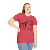 Pray Over It Christian T-Shirt — Cross Faith Prayer Tee