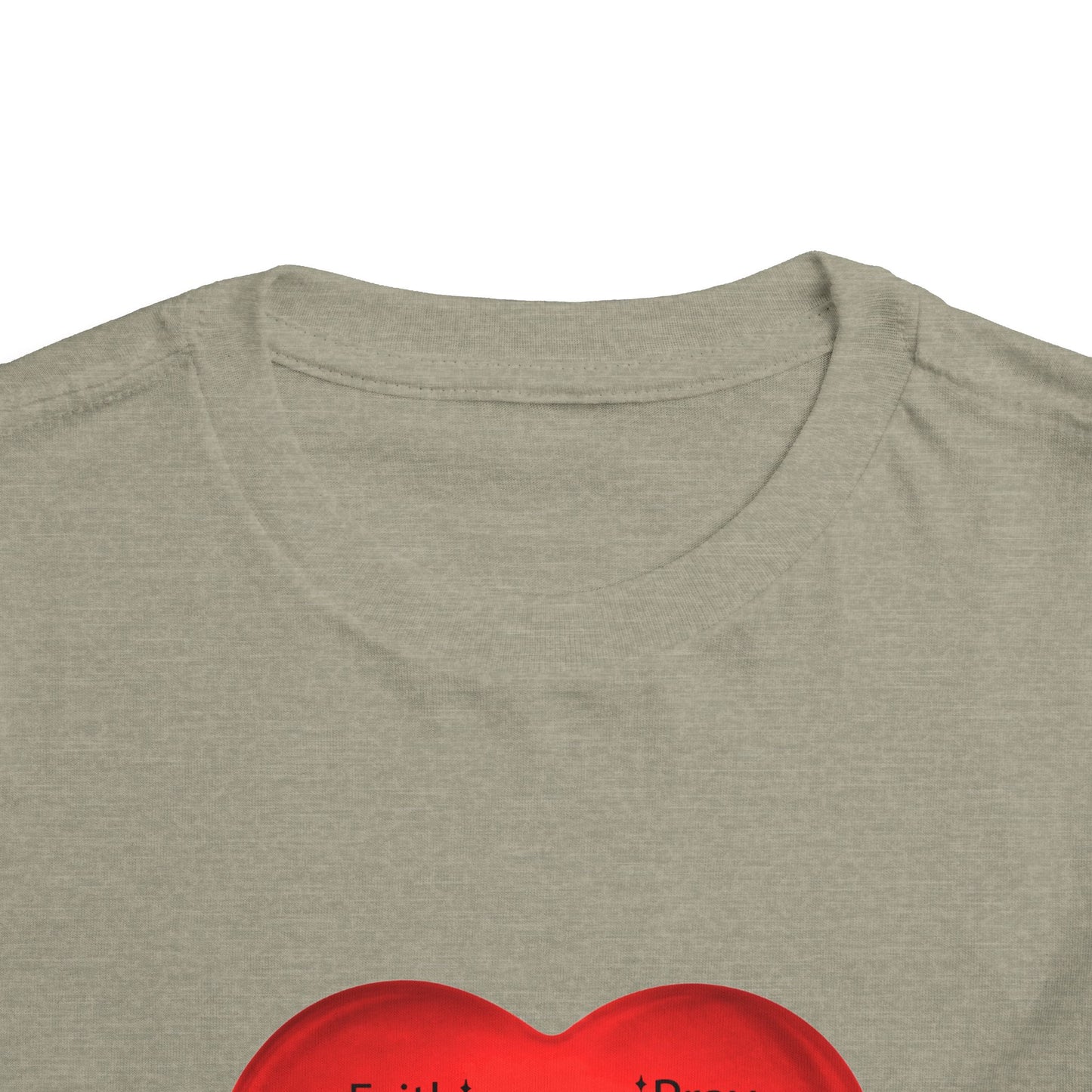 Jesus T-Shirt Christian Shirt for Toddlers Short Sleeve Tee Christian Toddler Christmas Shirt