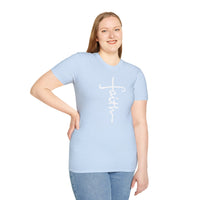 Faith Unisex Softstyle T-Shirt | Christian Shirts for Women Men - Faith Based Gifts
