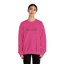 Embroidered Believe John 3:16 Unisex Heavy Blend Crewneck Sweatshirt