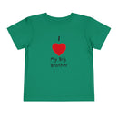I Heart My Big Brother Short Sleeve Tee Christmas Shirt for Family