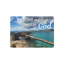 Faith Wall Art - Psalm 46:10 - Metal - Inspirational Wall Art Print Christian Gifts for Women Men