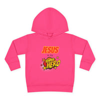 Jesus Is My Superhero Toddler Hoodie – Christian Kids Pullover