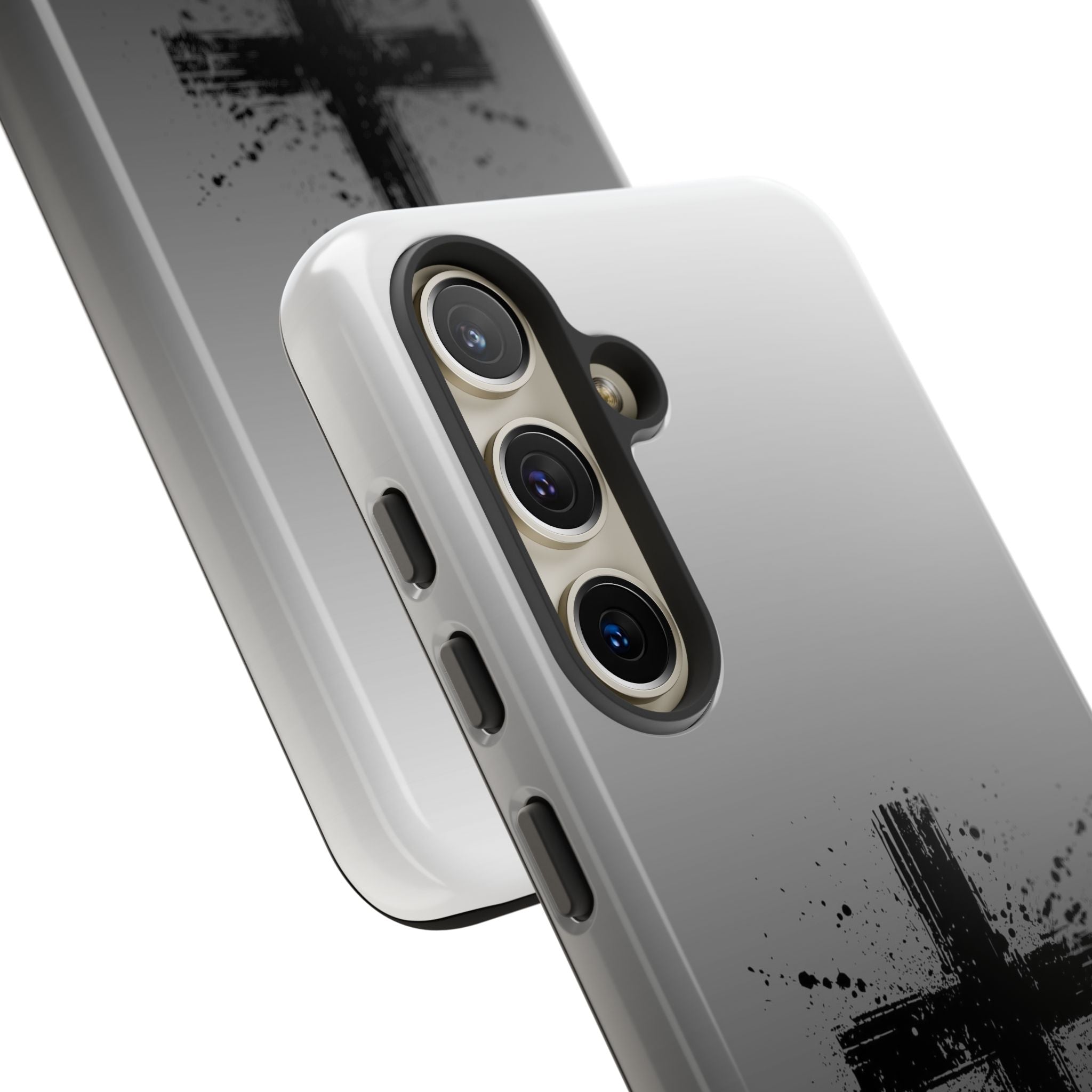 Christian Cross Phone Case — "The Way The Truth The Life" Protective Phone Cover