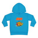 Jesus Is My Superhero Toddler Hoodie – Christian Kids Pullover