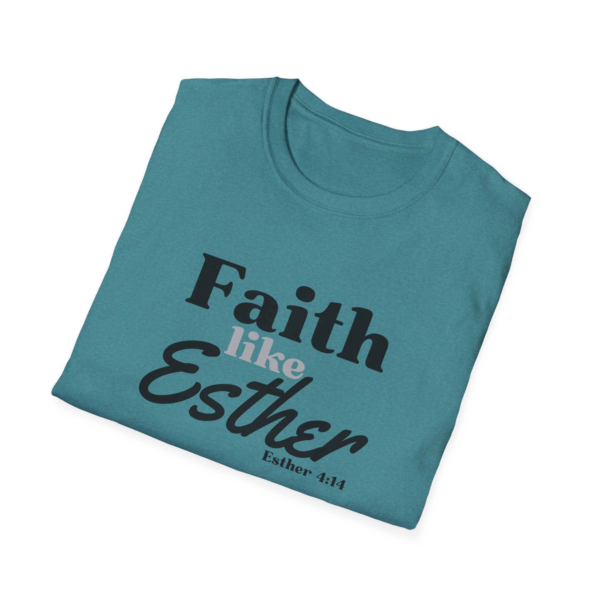 Faith Like Esther T-Shirt – Bible Verse Esther 4:14 Christian Tee