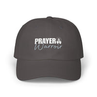 Prayer Warrior Dad Cap — Embroidered Faith Baseball Hat