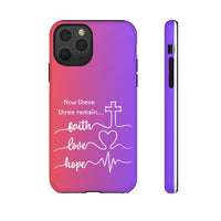 iPhone - Faith, Love & Hope Gradient Phone Case
