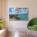 Faith Wall Art - Psalm 46:10 - Metal - Inspirational Wall Art Print Christian Gifts for Women Men