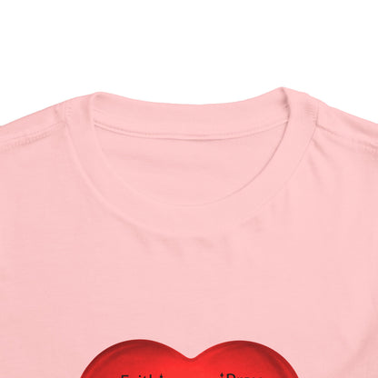 Jesus T-Shirt Christian Shirt for Toddlers Short Sleeve Tee Christian Toddler Christmas Shirt