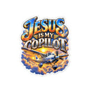 Jesus Is My Copilot – Airplane Christian Vinyl Sticker