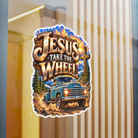 Jesus Take the Wheel – Vintage Truck Christian Vinyl Sticker