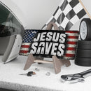Jesus Saves Christian Vanity Plate