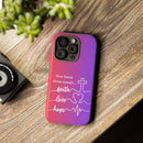 iPhone - Faith, Love & Hope Gradient Phone Case