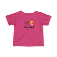 Infant Tee — 'Faith Like Daniel' Cute Lion Baby Shirt