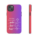 iPhone - Faith, Love & Hope Gradient Phone Case