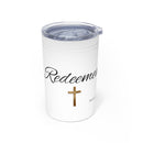 Redeemed Vacuum Insulated Tumbler | 11oz Travel Mug | Christian Gifts for Women Men | Faith Based Gifts