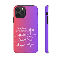 iPhone - Faith, Love & Hope Gradient Phone Case