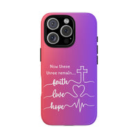 iPhone - Faith, Love & Hope Gradient Phone Case