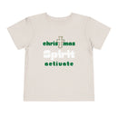 Christmas Spirit Activate Christian Christmas Shirt for Toddlers Short Sleeve Tee Christian Toddler Christmas Shirt